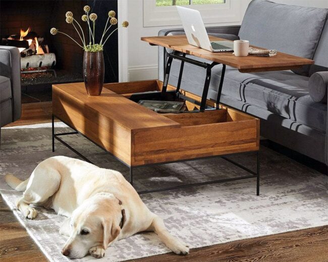 Versatile Lift-Top Storage Coffee Table