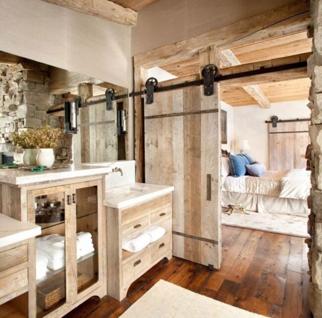Soft Stone Wood Sanctuary Retreat