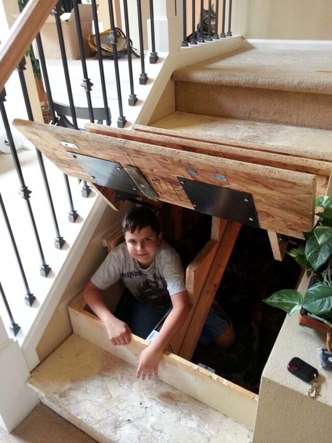 Hidden Stair Storage Magic