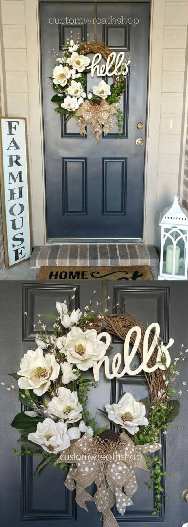 Soft Neutral Summer Wreath