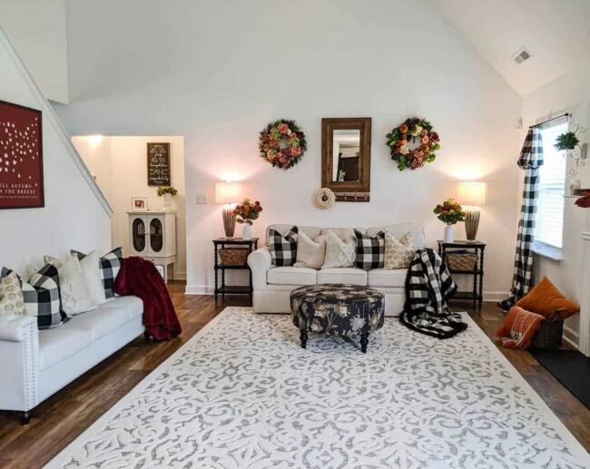 Luminous White Sanctuary with Wooden Reflections