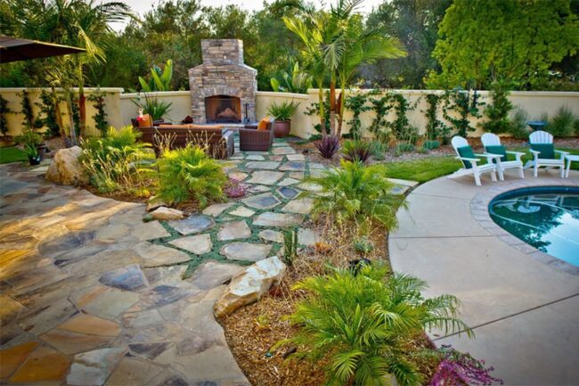 Coastal Palms Firepit Sanctuary