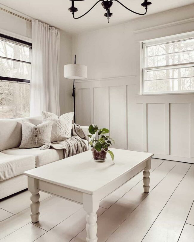 White Panels Black Metal Drama