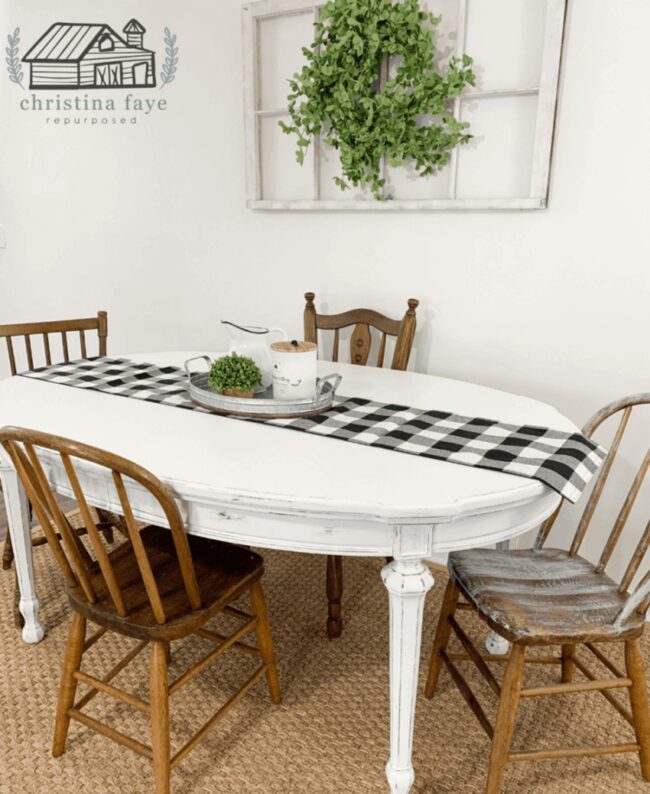 Metallic Green Dining Statement