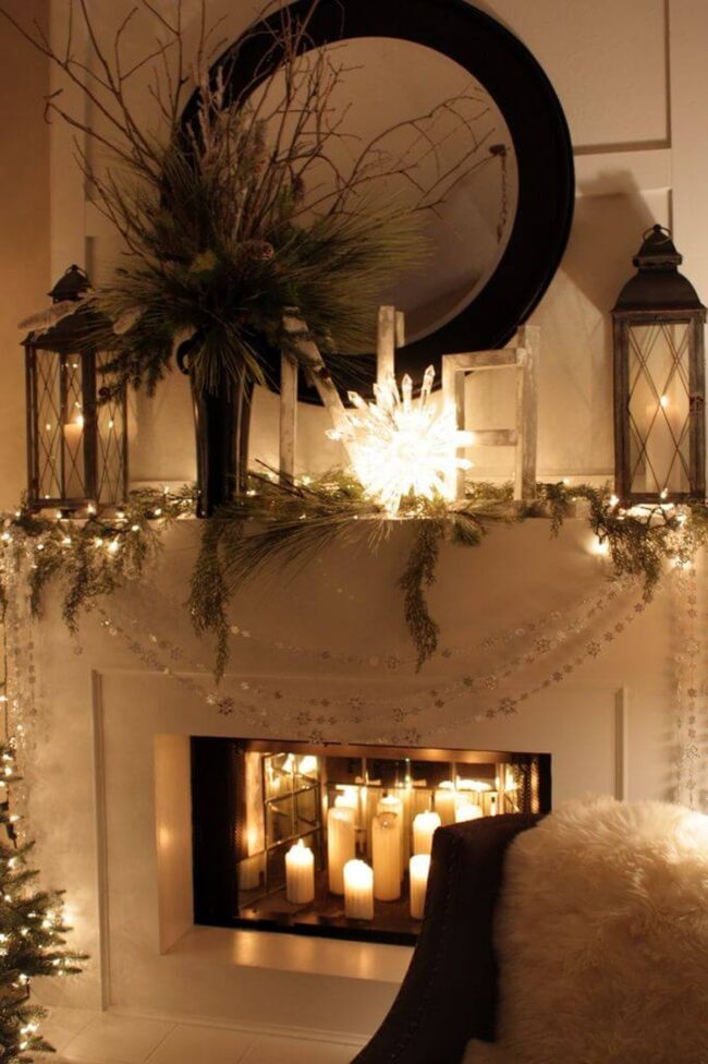 Bronze Starburst Mirror Centerpiece