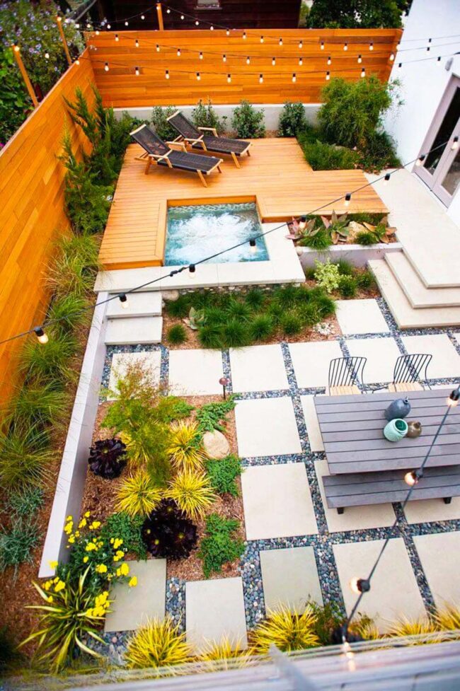 Urban Sanctuary: Concrete Pavers Meet Green