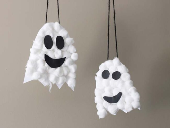Floating White Phantom Halloween Decor