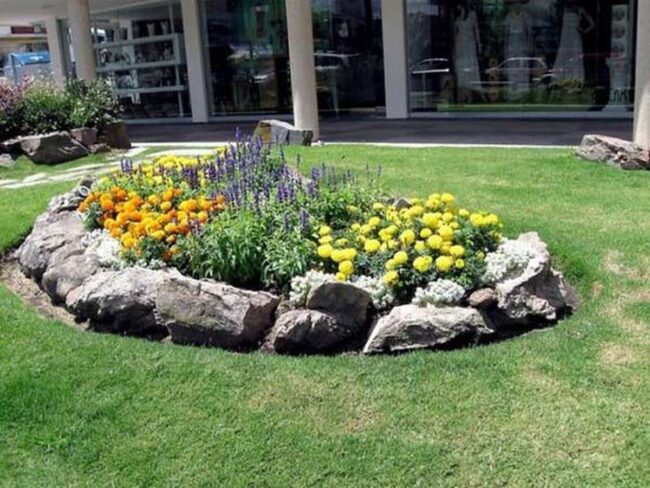 Stone Circles Bloom Dramatically Outdoors