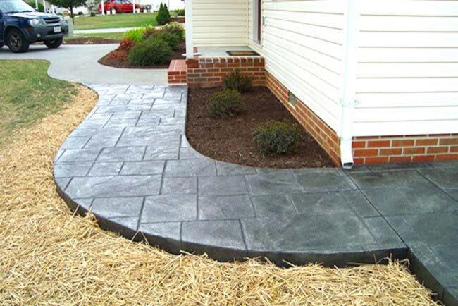 Granite Curves Sculpt Landscape Paths