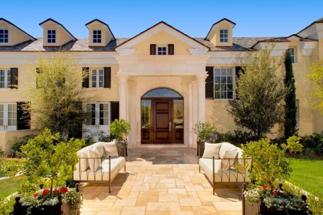 Golden Sunlight Wooden Door Welcome