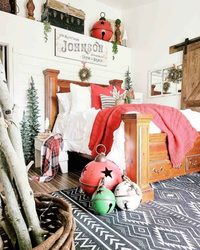Pine Forest Winter Bedroom Magic