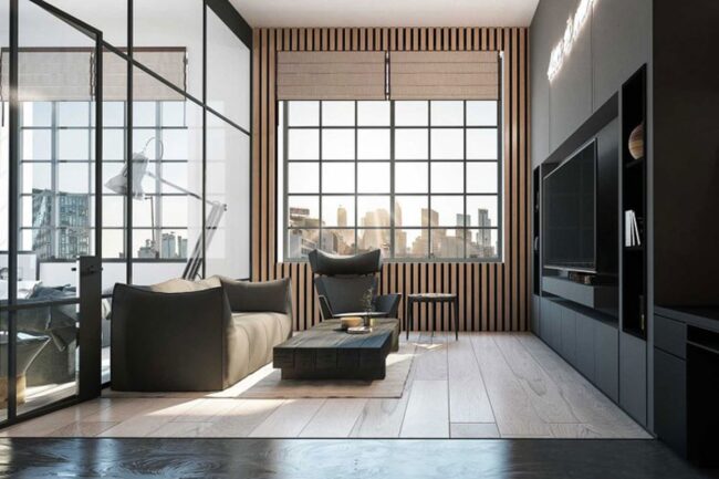 Black Screen Cinematic Audio Cave