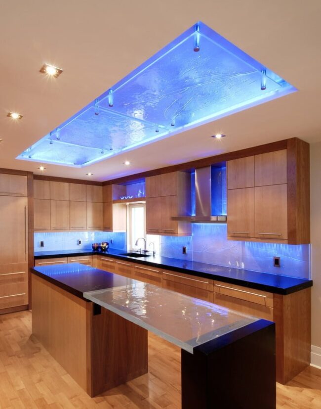 Azure Illumination Kitchen Magic
