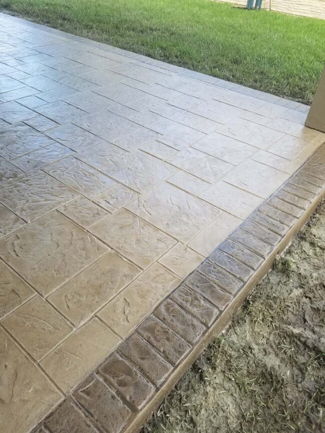 Concrete Canvas: Vibrant Walkway Designs