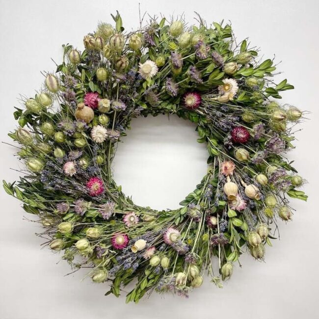 Wild Summer Meadow Wreath
