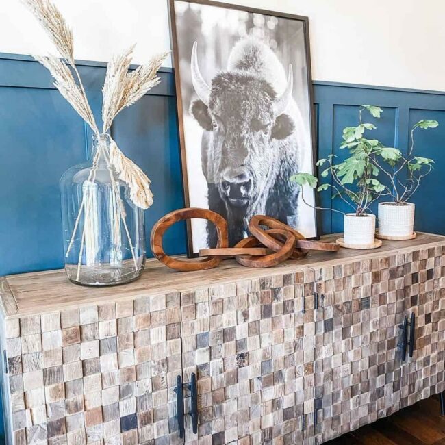 Black Hardware Wooden Nature Symphony