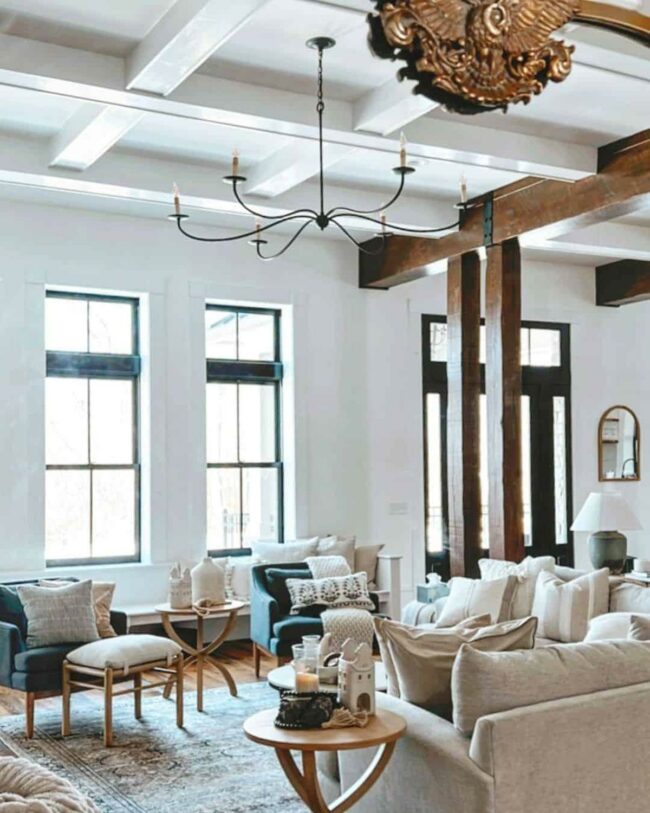 Metallic Candelabras Dancing Overhead