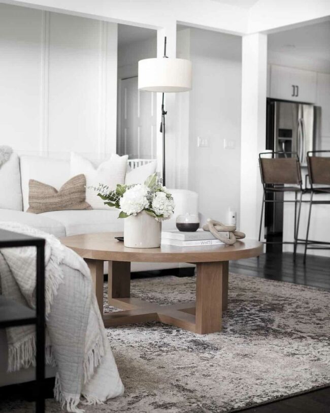 Wooden Circle Anchors Neutral Sanctuary