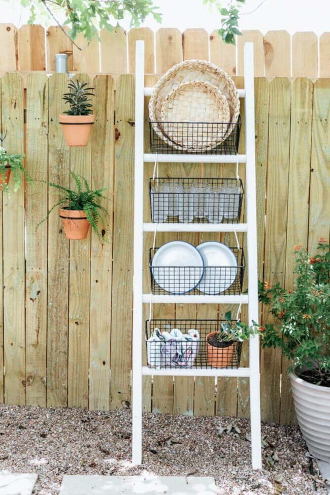 Vertical Garden Ladder Sanctuary Charm
