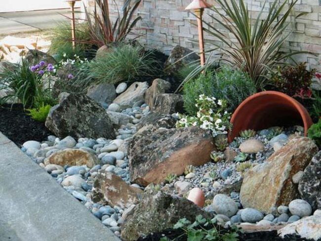 Rocky River Stone Garden Path