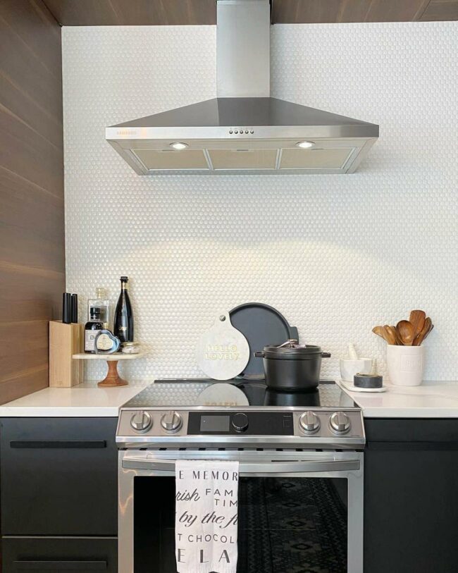 Steel Gray Industrial Kitchen Canvas