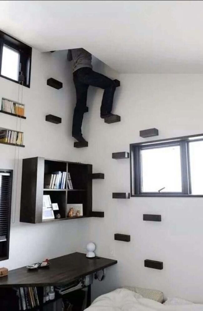 Vertical Adventure: Climbing Wall Storage