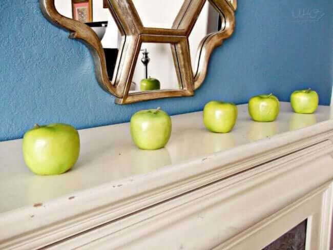 Verdant Summer Apples on Display