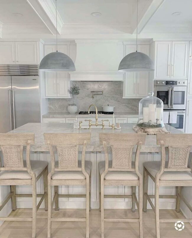 Soft Gray Sanctuary Kitchen Design