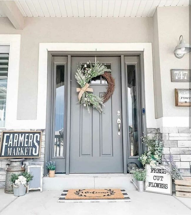 Fresh White Blooms Spring Welcome