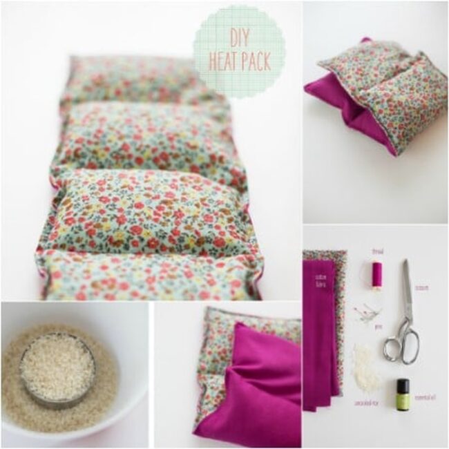 Soft Indigo Rice Pack Healing Companion