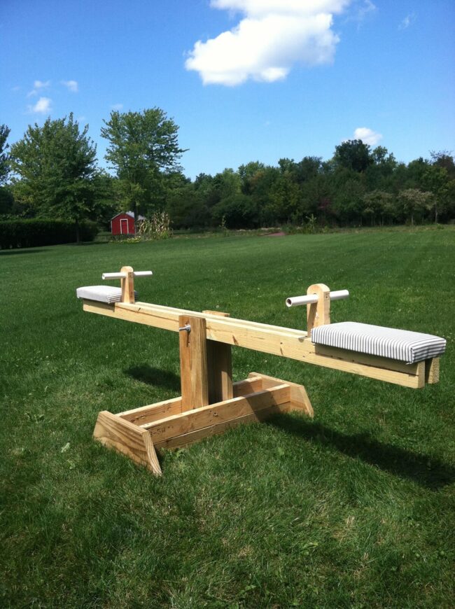 Padded Playground Seesaw Adventure