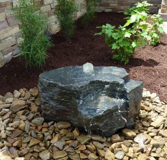 Cascading Stone Waters Nature's Symphony