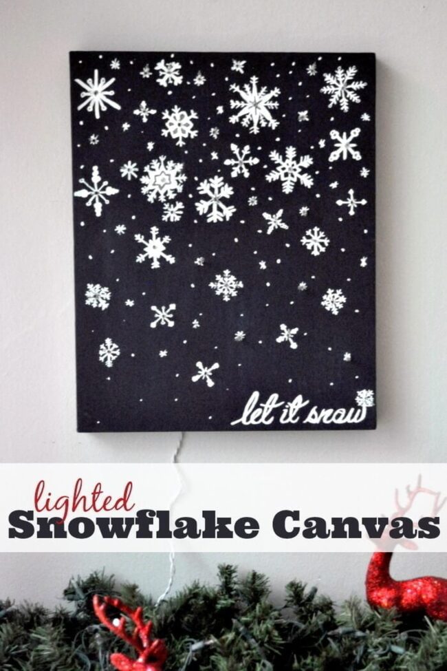 Luminous Snowflakes Winter Magic