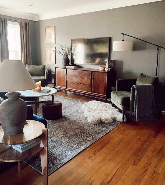 Charcoal Gray Storm Meets Velvet