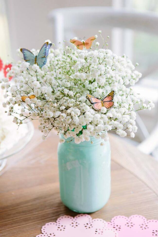 Soft Blue Jar White Whispers