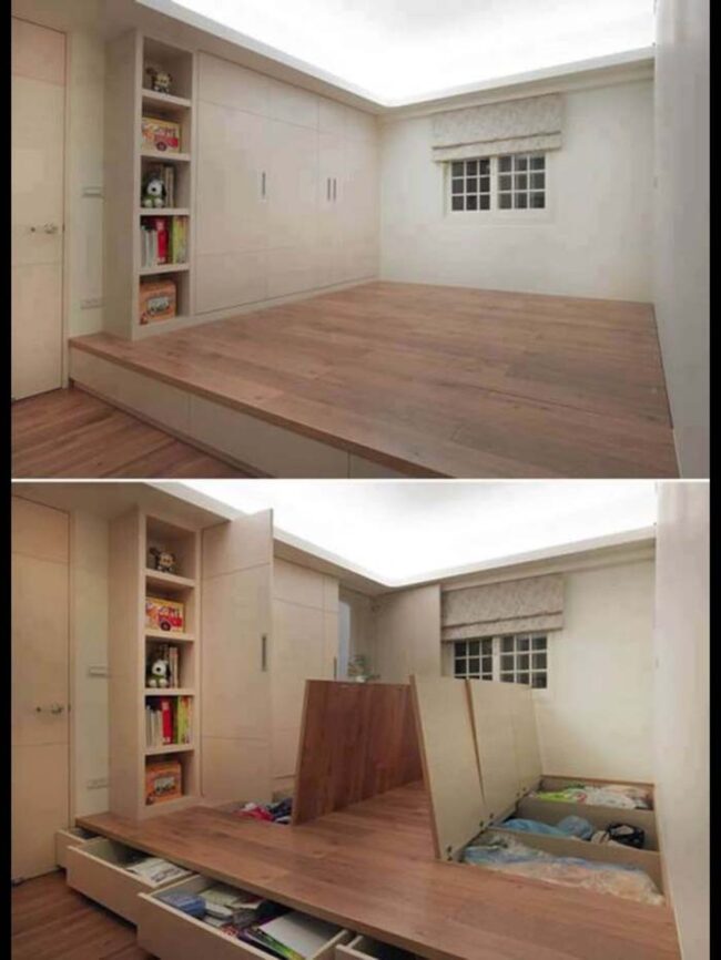 Hidden Ground Storage Platform Magic
