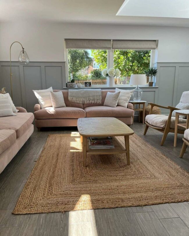 Dusty Rose Sanctuary Window Embrace