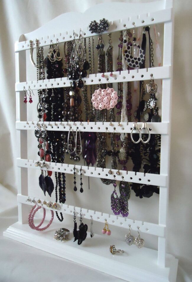 Rustic Wood Jewelry Display Sanctuary