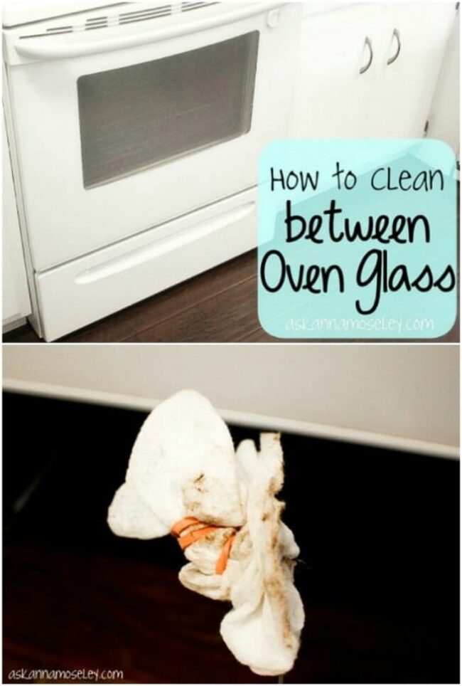Sparkling Clean Oven Glass Revival