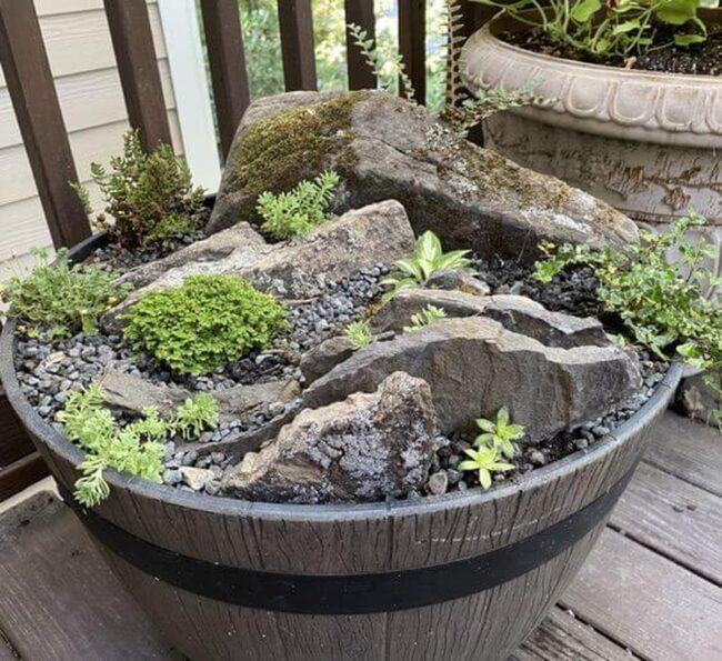 Alpine Stone Sanctuary in Miniature