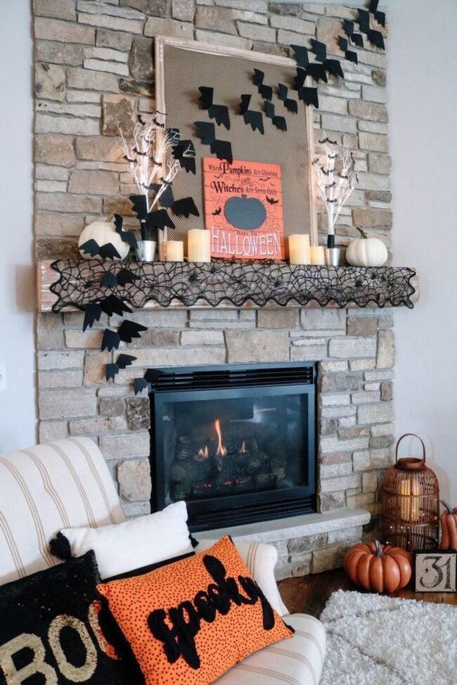 Autumn Fireplace Whispers