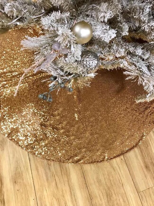 Frosted Silver Winter Landscape