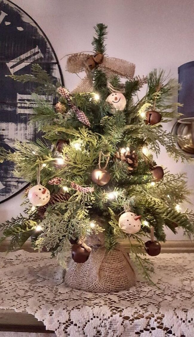 Miniature Festive Evergreen