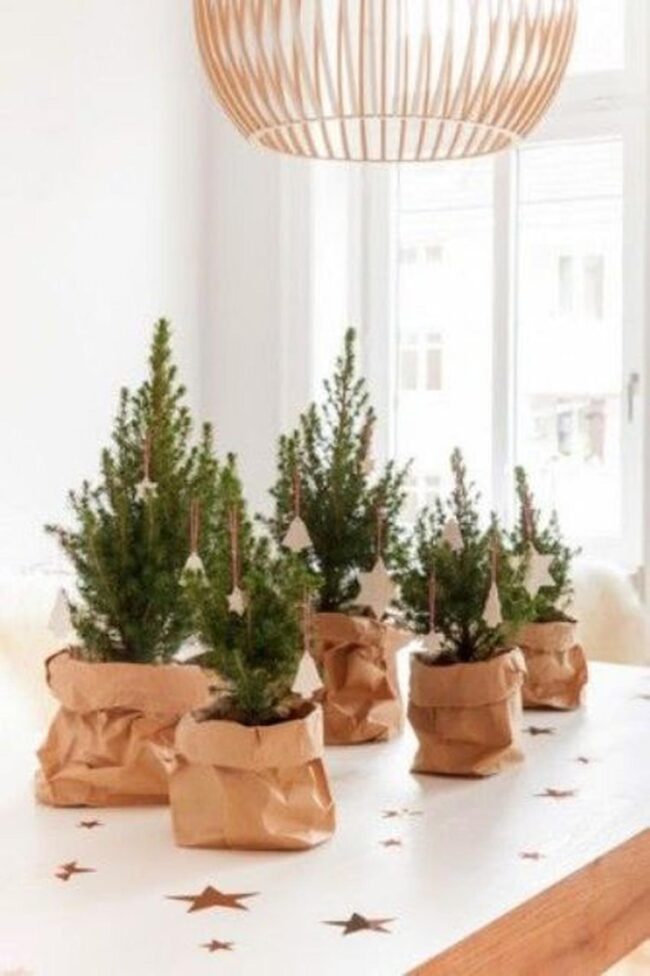 Pine Paper Landscape