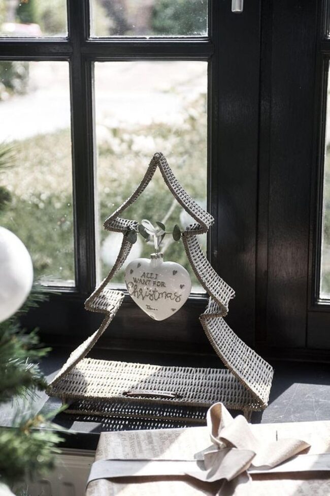Winter Heart Wooden Frame