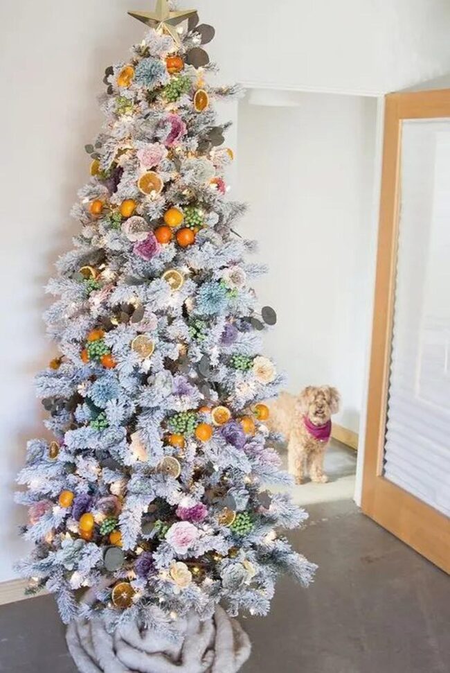 Festive Silver Green Dreamscape