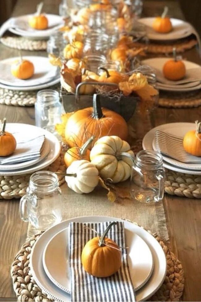 Autumn Harvest Tablescape