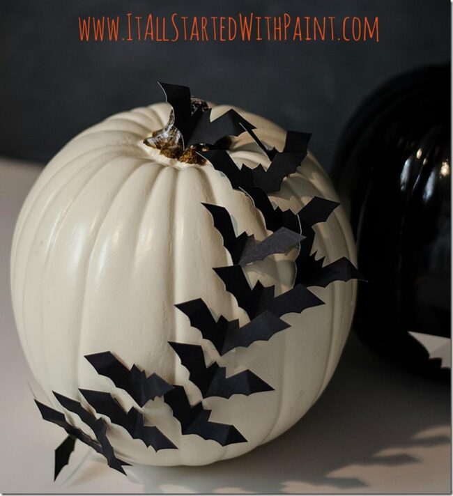 Haunting Monochrome Pumpkins