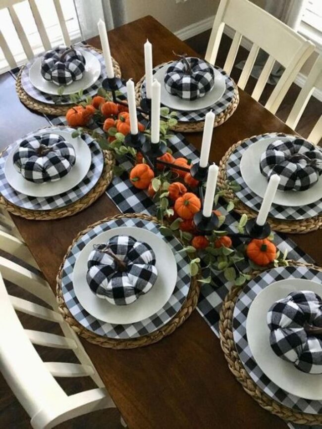 Checkered Pumpkins Playscape