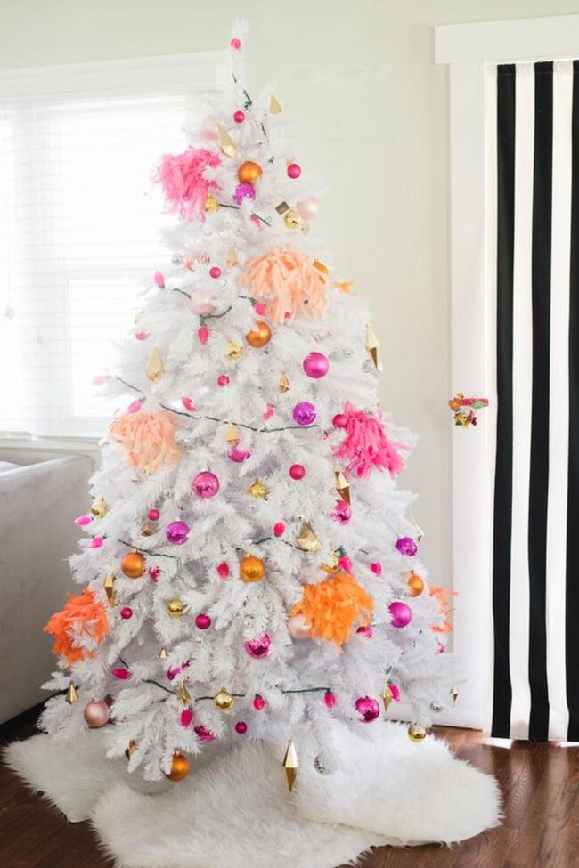 Pink Orange Gold Sparkle